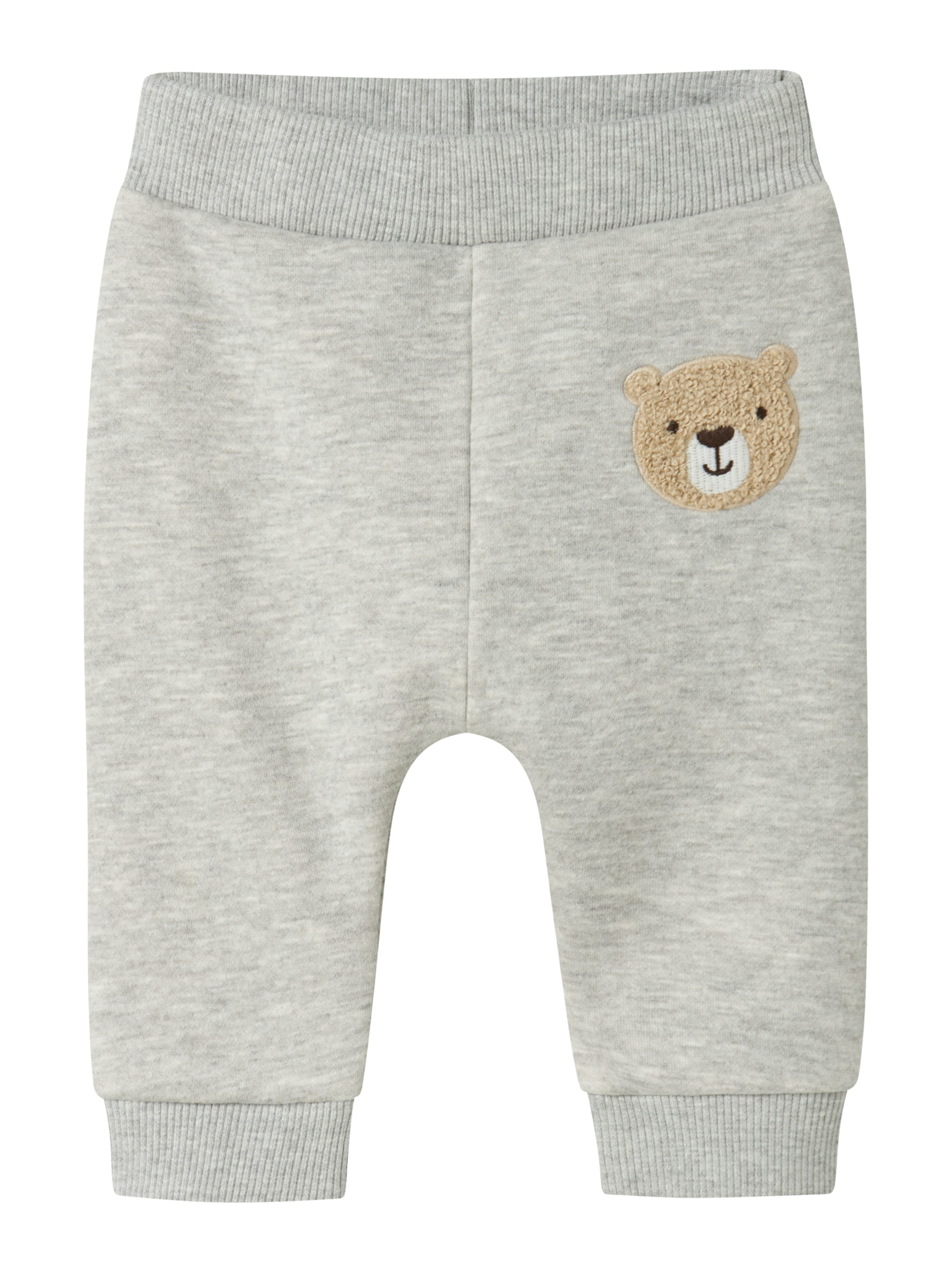 NAME IT Дънки Tapered Leg Панталон 'NBMMOREGON' в сиво: отпред