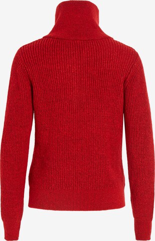 VILA Sweater 'Booba' in Red