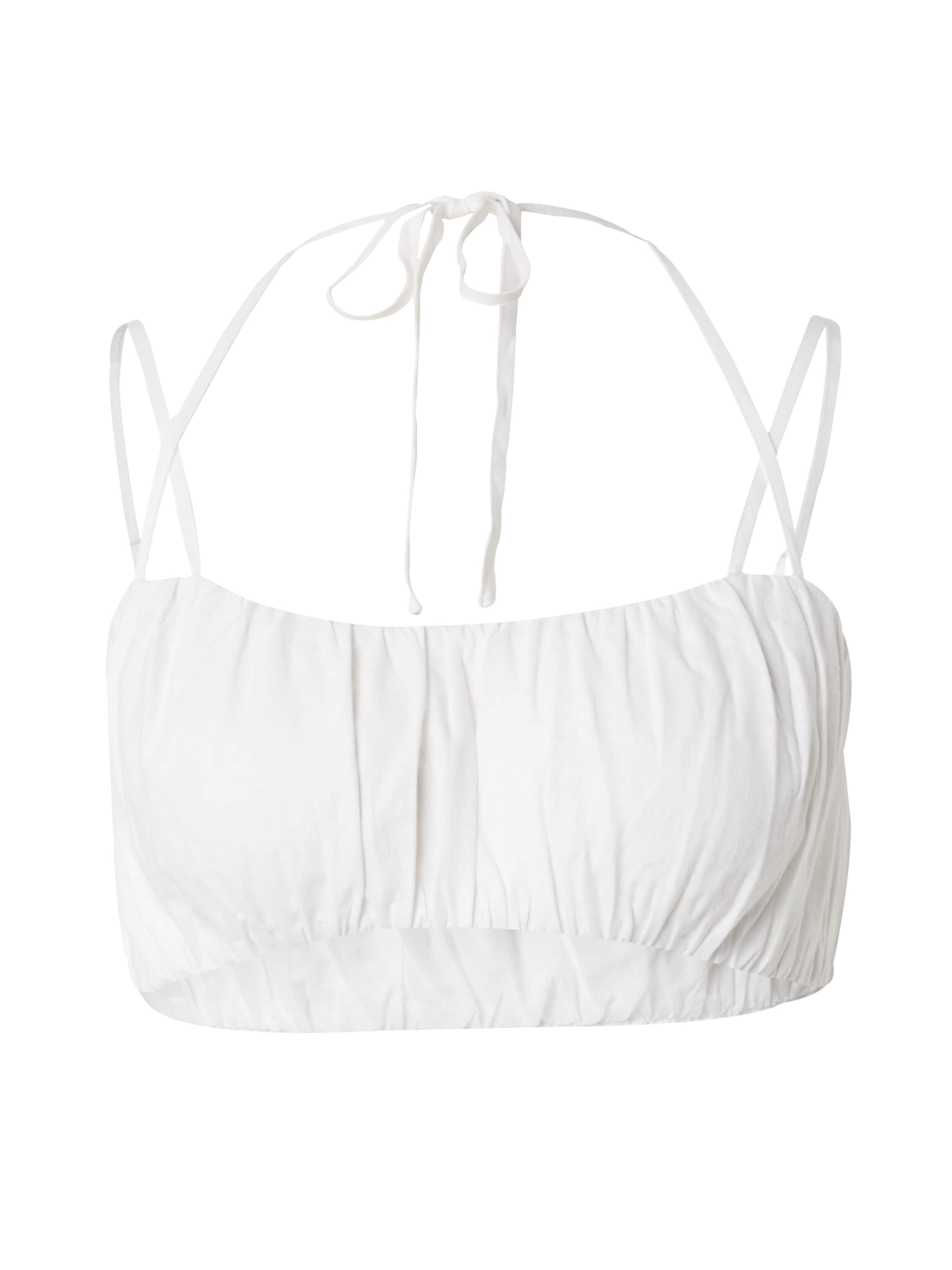 Haut 'Cassia' LeGer by Lena Gercke en blanc : devant