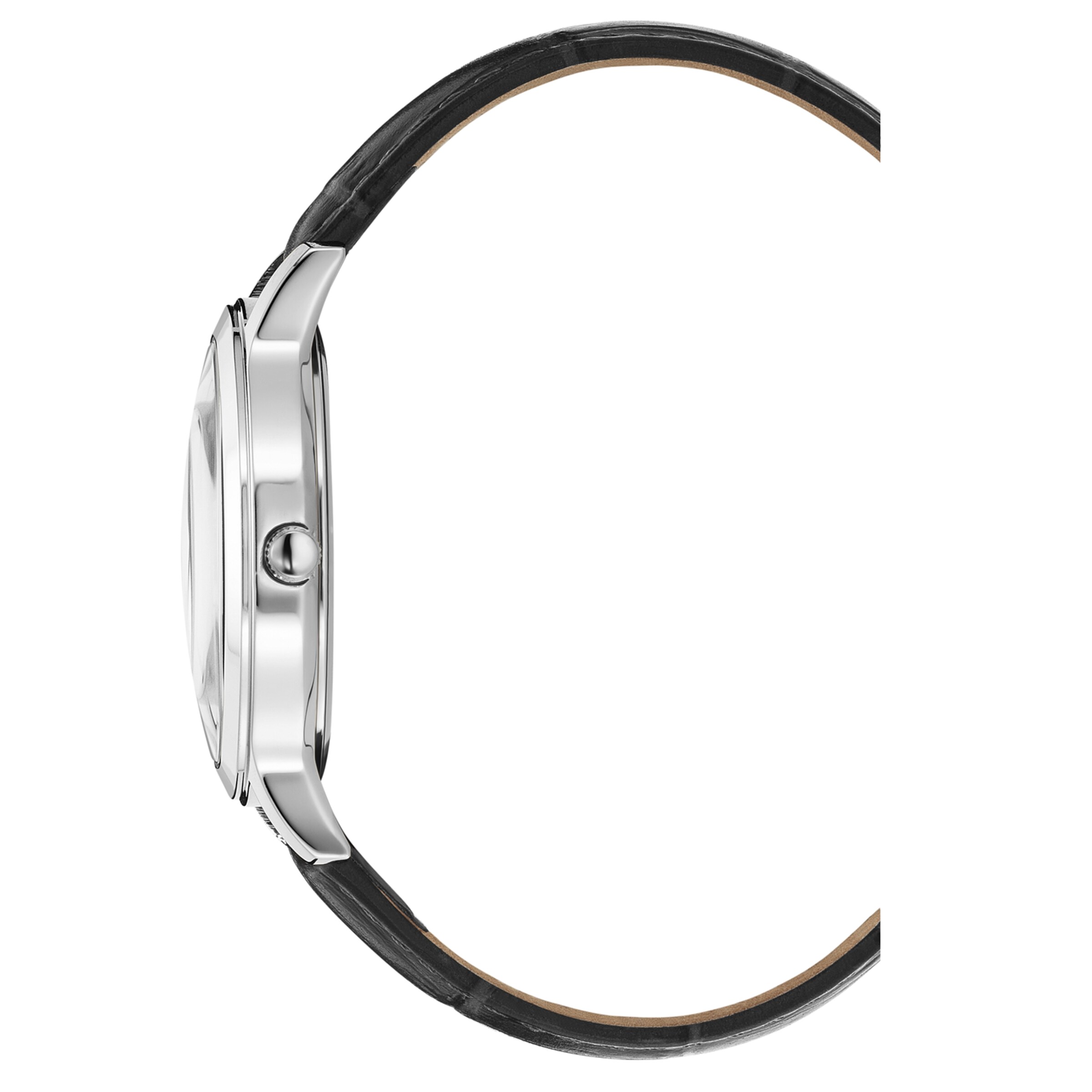 Montre à affichage analogique Jacques du Manoir en argent