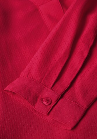 CECIL Bluse in Unifarbe in Rot