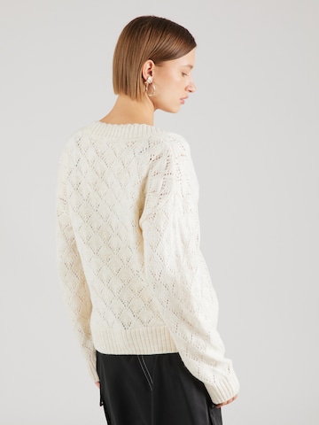 b.young Knit Cardigan 'NOPA' in White