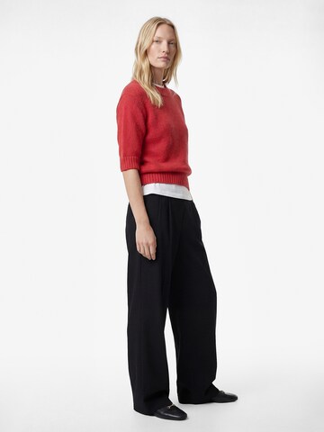 Koton Wide Leg Hose in Schwarz