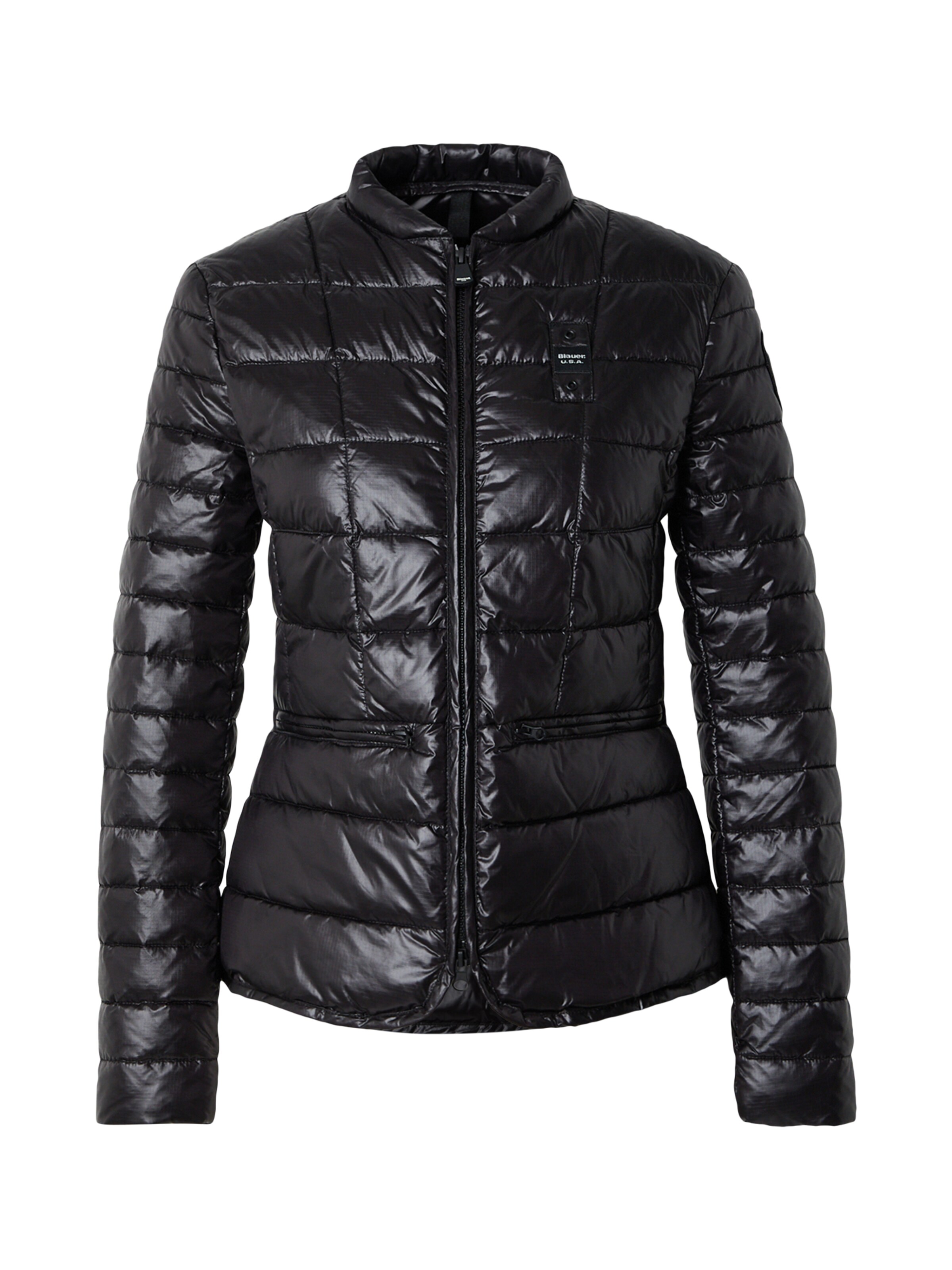 Blauer.USA Jacke 'ORIOLE' in Schwarz: Vorderseite