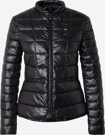 Blauer.USA Přechodná bunda 'ORIOLE' – černá: přední strana