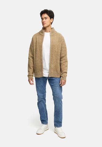 INDICODE JEANS Knit cardigan ' INFilion ' in Beige