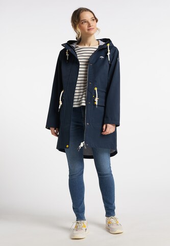 Schmuddelwedda Between-seasons coat in Blue