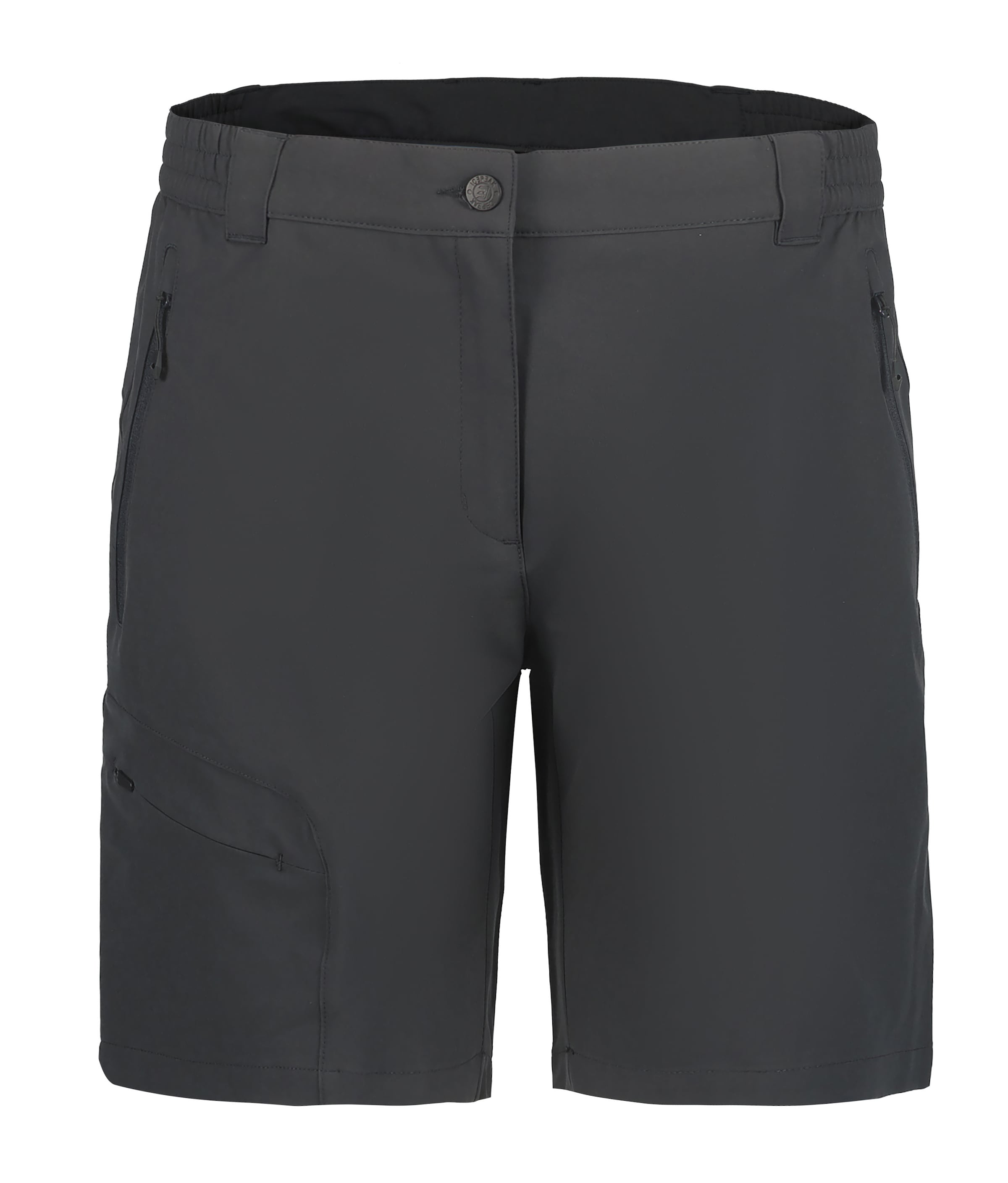 ICEPEAK Regular Outdoorshorts 'Beaufort' in Grau: Vorderseite
