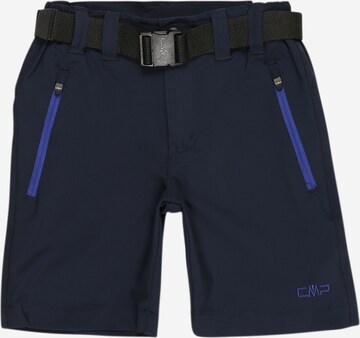 CMP Outdoor Pants in Blue: front