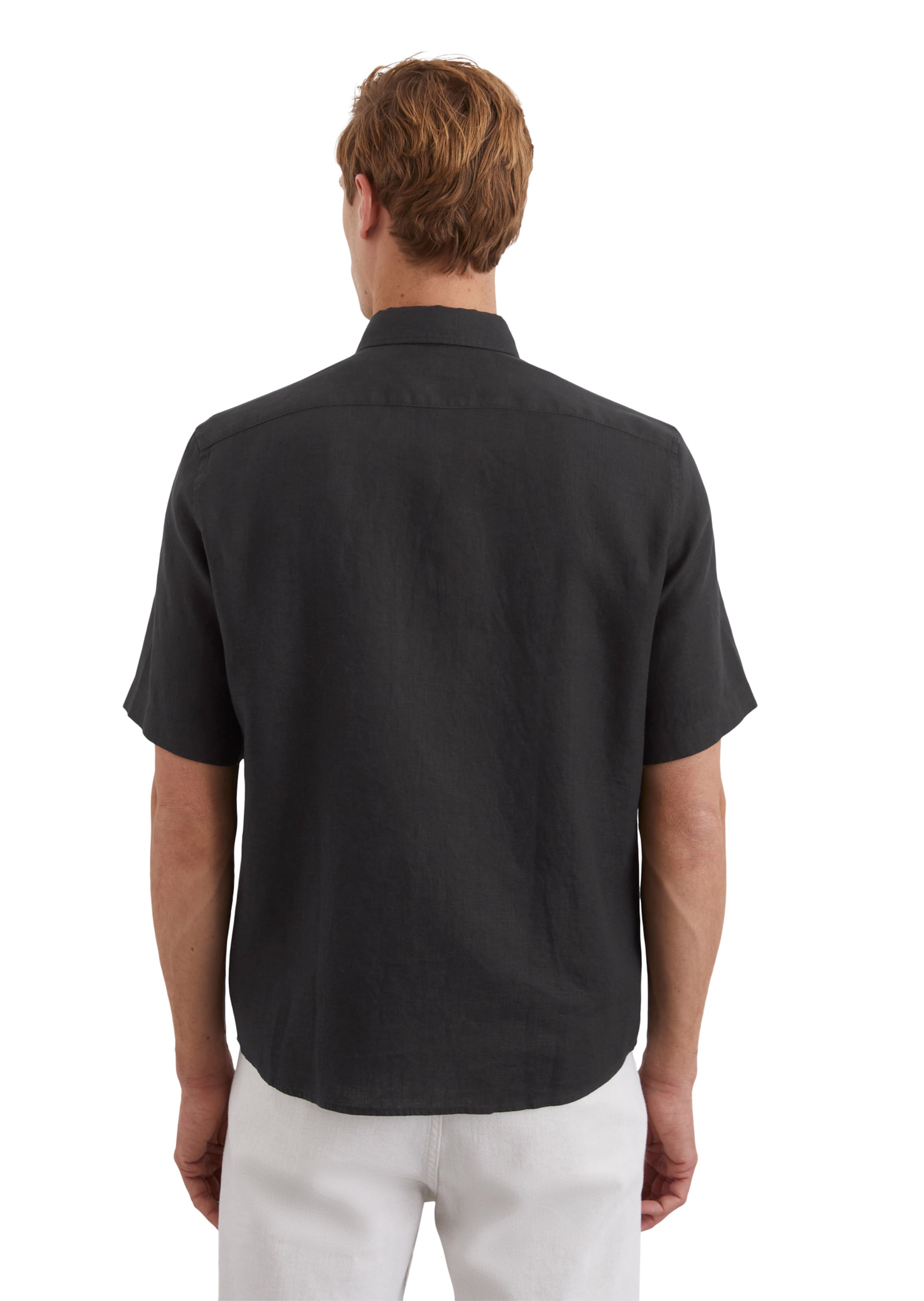 Marc O'Polo Regular fit Button Up Shirt in Black