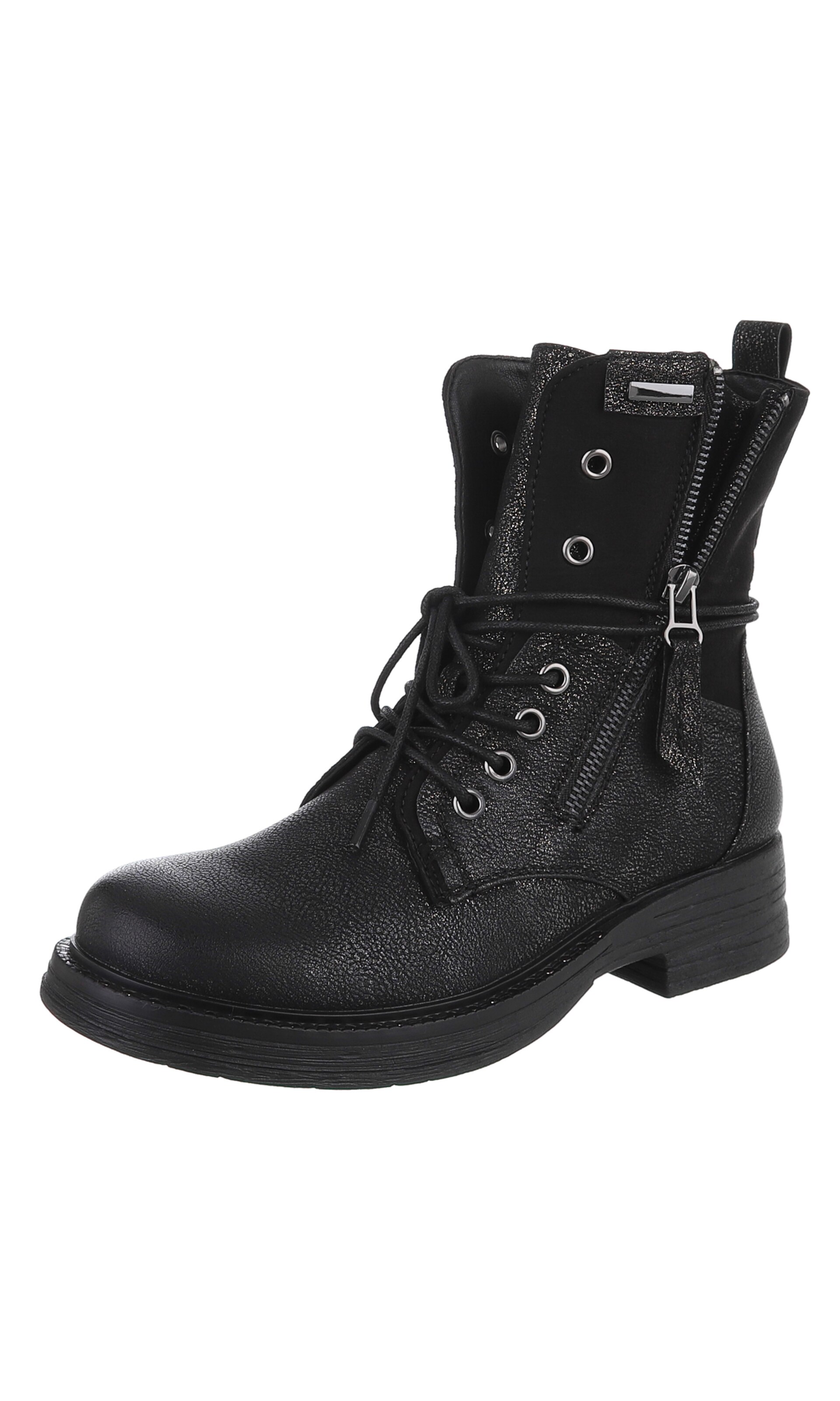 Ital-Design Stiefeletten in Schwarz