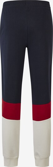 HECHTER PARIS Workout Pants in Dark blue / Red / White, Item view