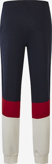 HECHTER PARIS Pantalon de sport en bleu foncé / rouge / blanc, Vue avec produit