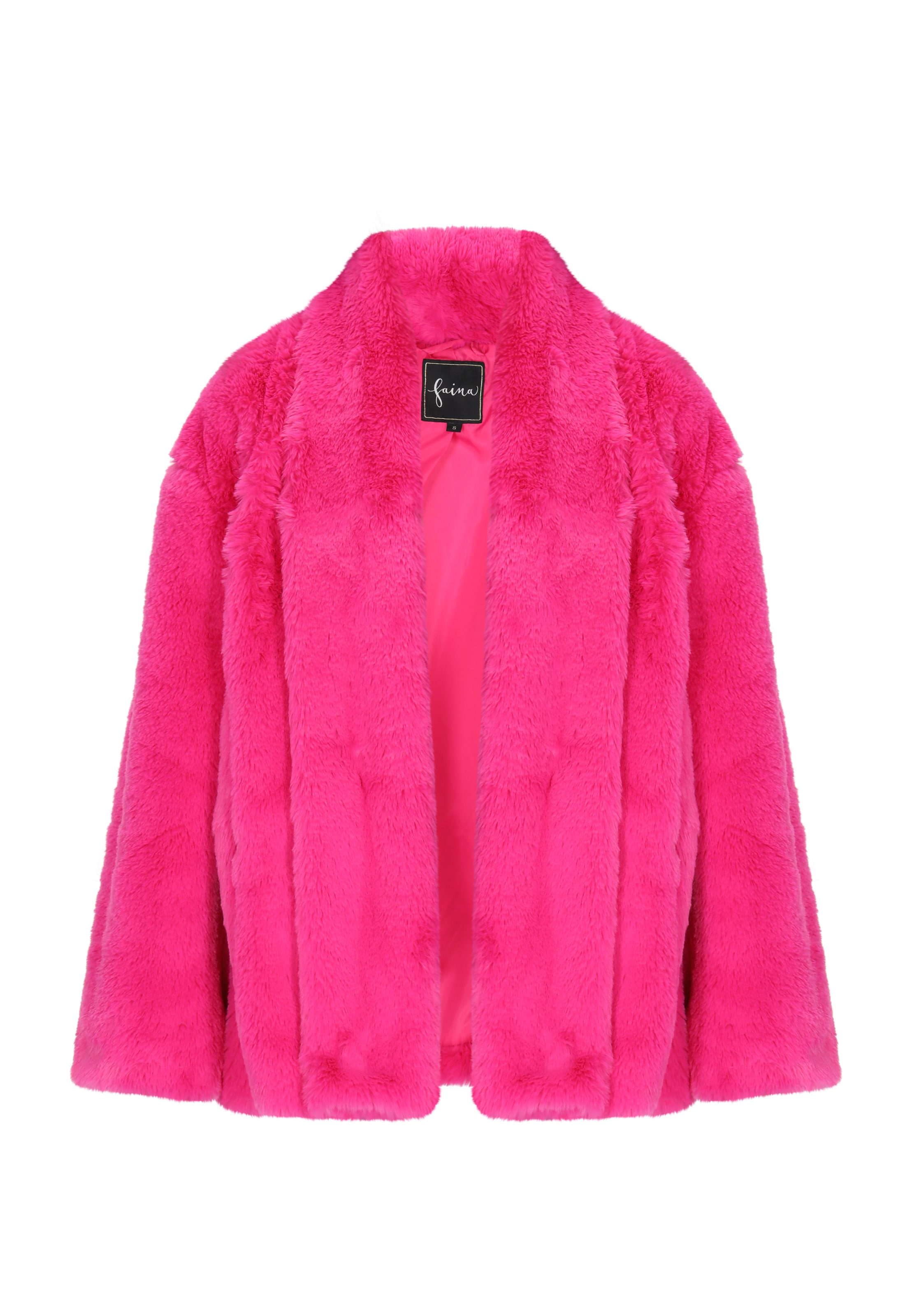 faina Zimní bunda 'Fashion Look' – pink: přední strana