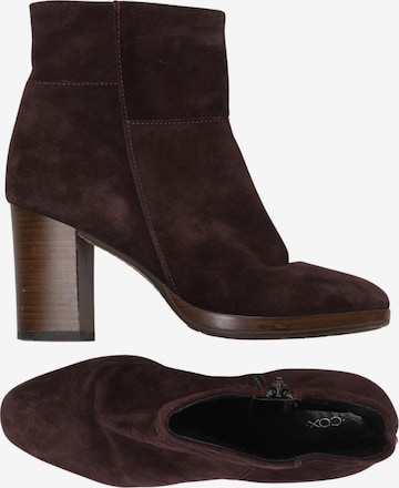 COX Stiefelette 39 in Braun: Vorderseite