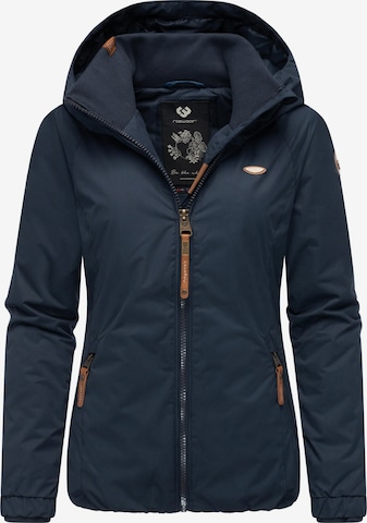 Ragwear Outdoor Jacket 'Dizzie' in Blue: front