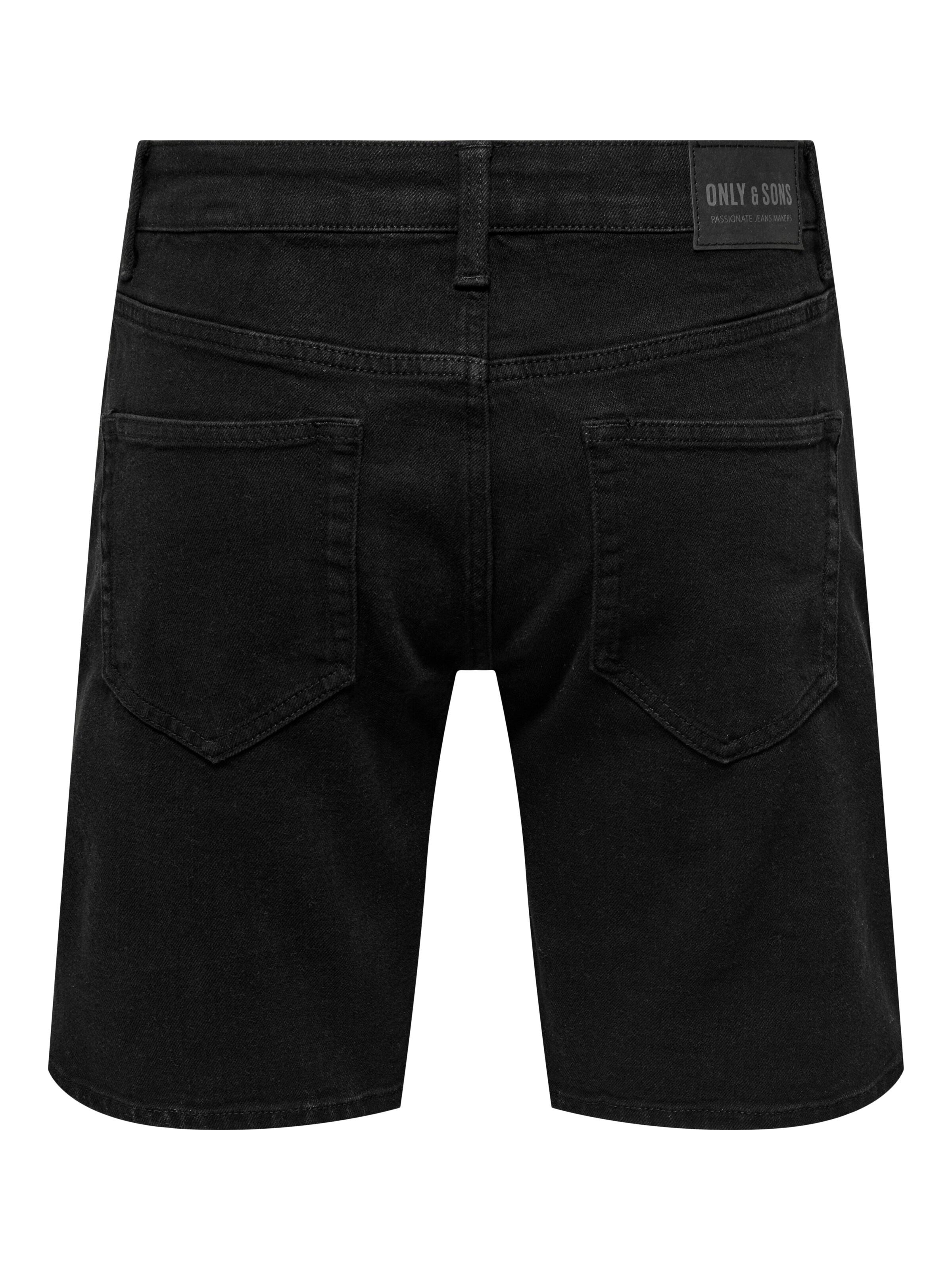 Only & Sons Regular Jeans in Zwart