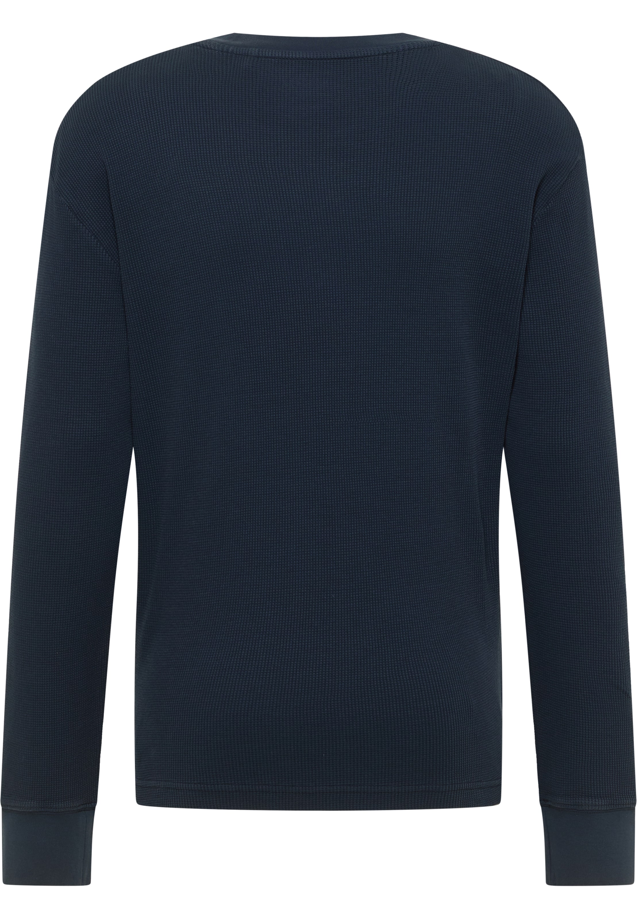 MUSTANG Sweatshirt ' Asheville ' in Blau