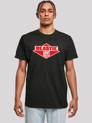 F4NT4STIC Shirt 'The Beastie Boys' in Black: front