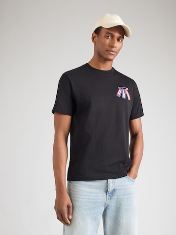 UNITED COLORS OF BENETTON Bluser & t-shirts i sort