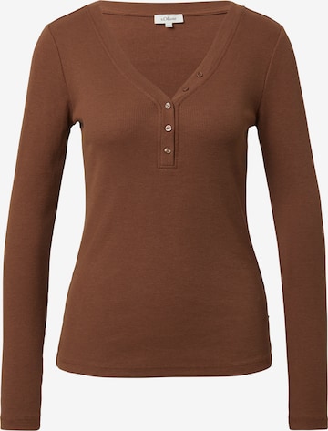 s.Oliver Shirt in Brown: front