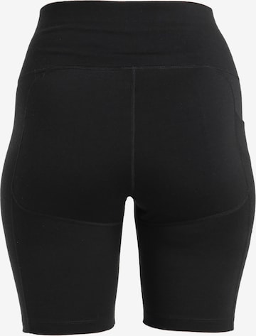 ICEBREAKER Skinny Workout Pants 'Fastray II 8' in Black