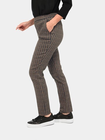 Goldner Slim fit Trousers in Beige