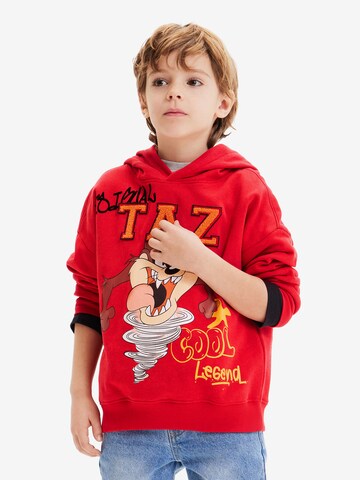 Sweat Desigual en rouge : devant