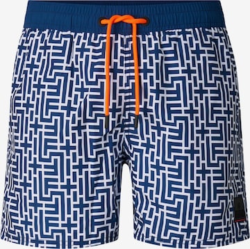 Bogner Fire + Ice Badeshorts 'Nelson' in Blau: Vorderseite