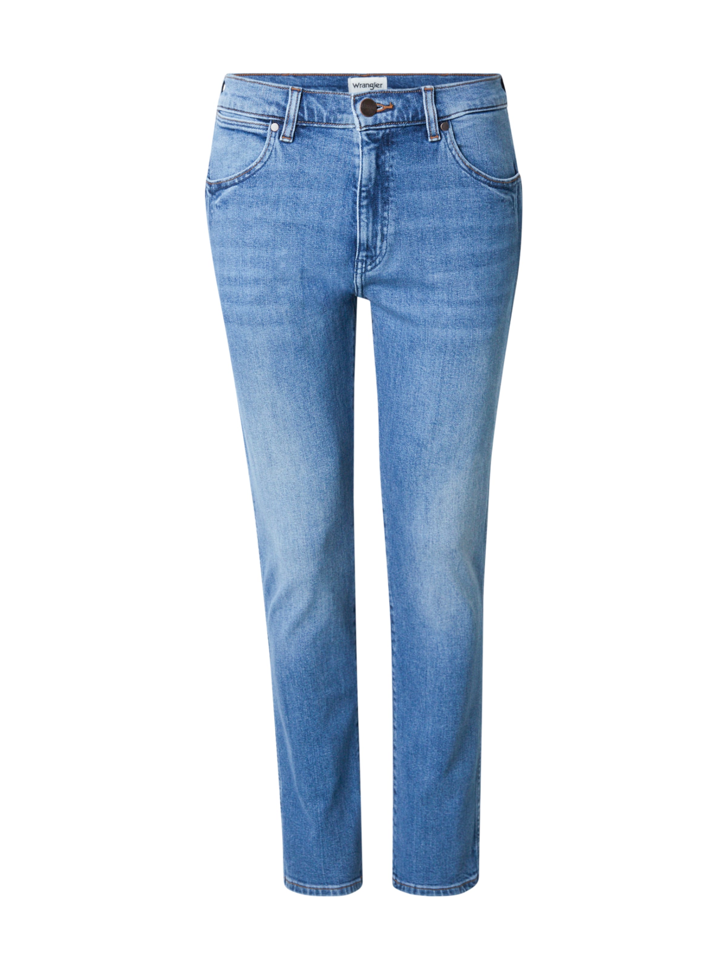 WRANGLER Normalny krój Jeansy 'LARSTON' w kolorze niebieski: przód