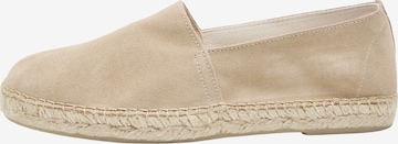 Espadrilles 'Ajo' SELECTED HOMME en beige : devant