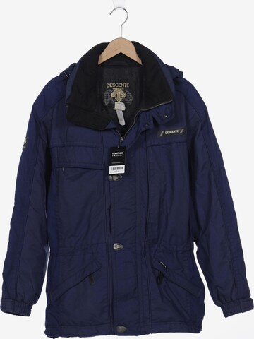 Descente Jacket & Coat in L-XL in Blue: front