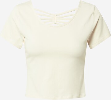 T-shirt 'Ayana' ABOUT YOU en beige : devant