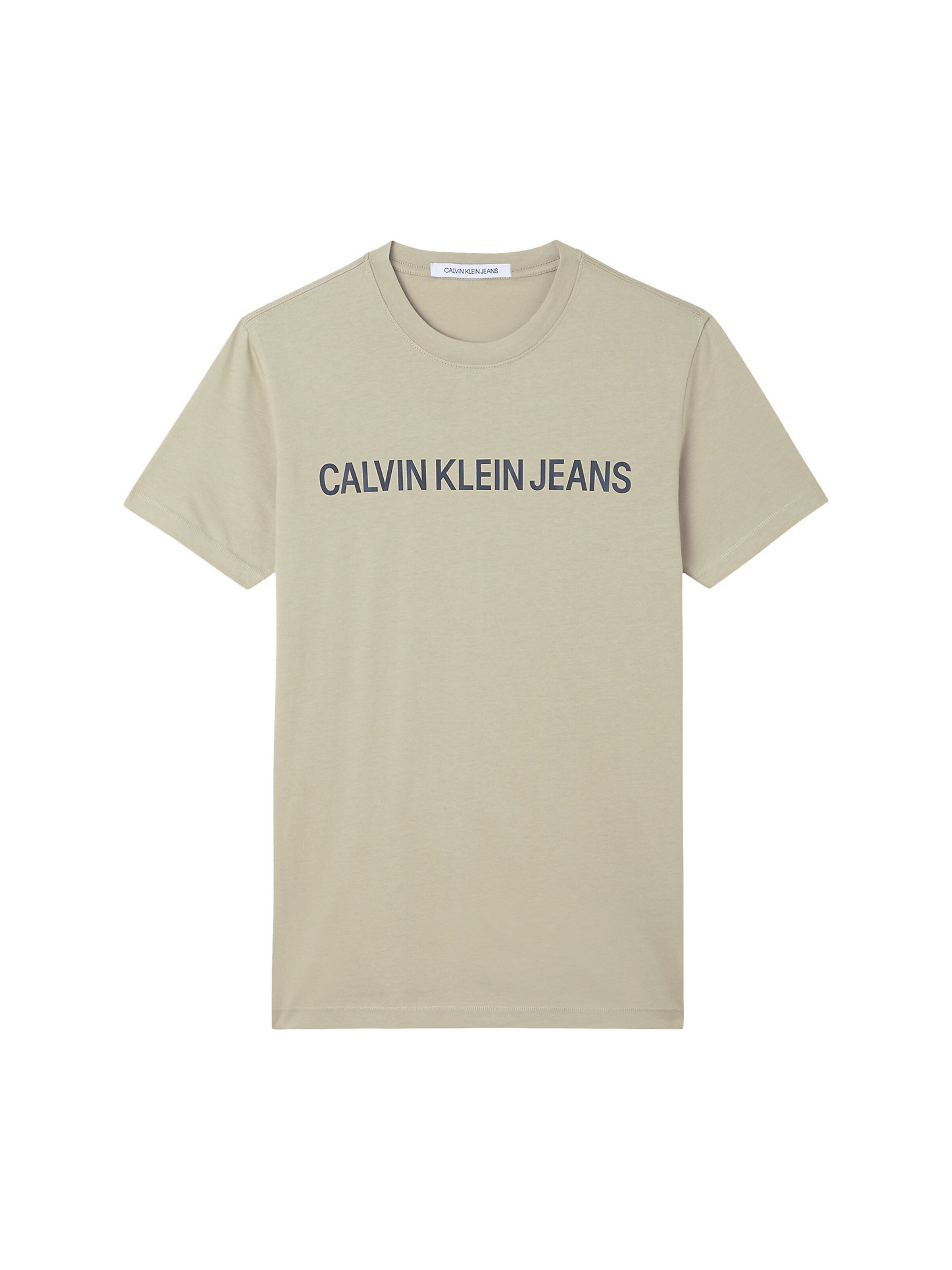Più sostenibile lfY8J Calvin Klein Jeans Maglietta in Beige 