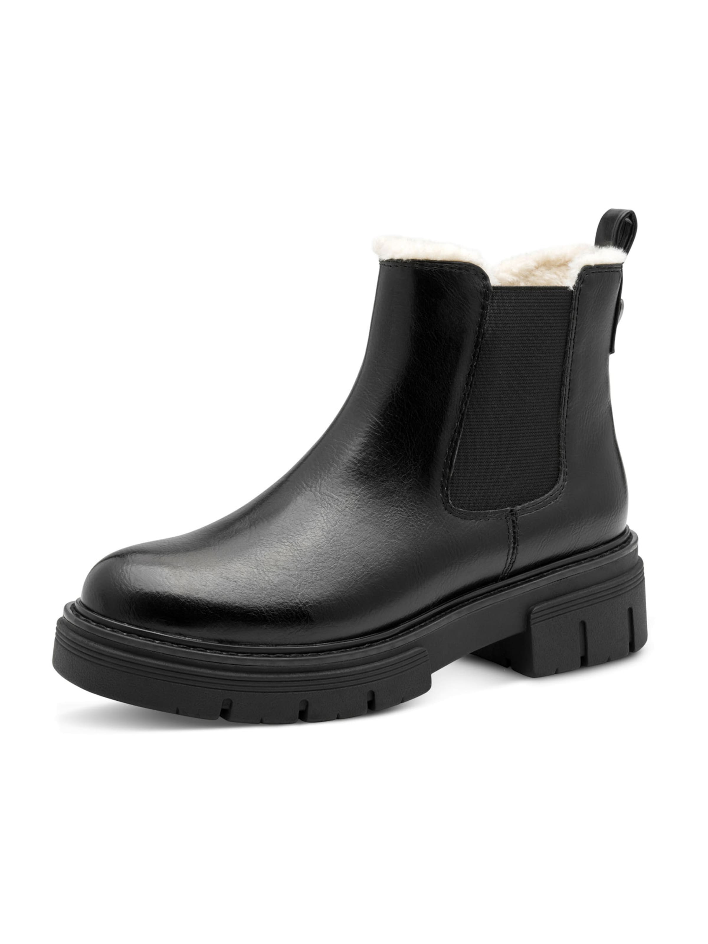 MARCO TOZZI Μπότες chelsea σε μαύρο: μπροστά