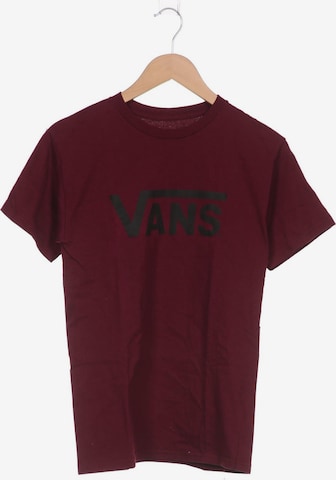 VANS Top & Shirt in S in Red: front