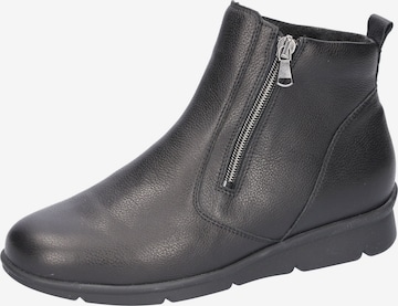 WALDLÄUFER Stiefelete 'K-Inga' in Schwarz: Vorderseite