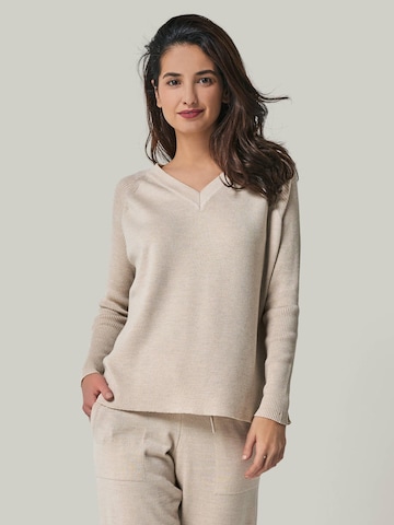 YOU LOOK PERFECT Pullover 'DORINA'‌‌‌‌ in Beige