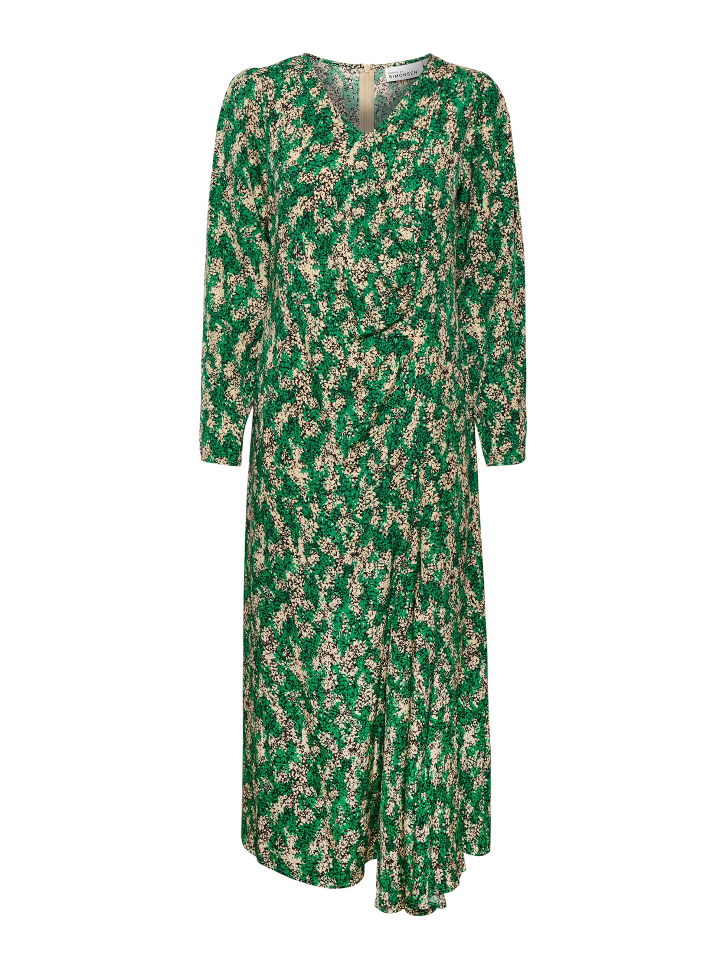 KAREN BY SIMONSEN Рокля 'Grace' в зелено: отпред