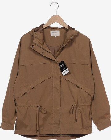 Cream Jacket & Coat in L in Brown: front