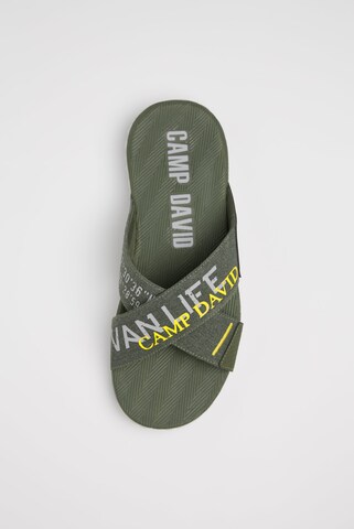 CAMP DAVID Sandals in Green