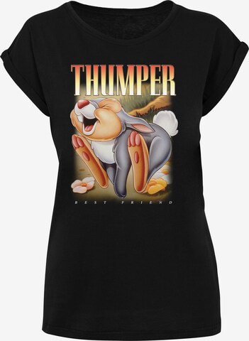 T-shirt 'Thumper Montage' F4NT4STIC en noir : devant