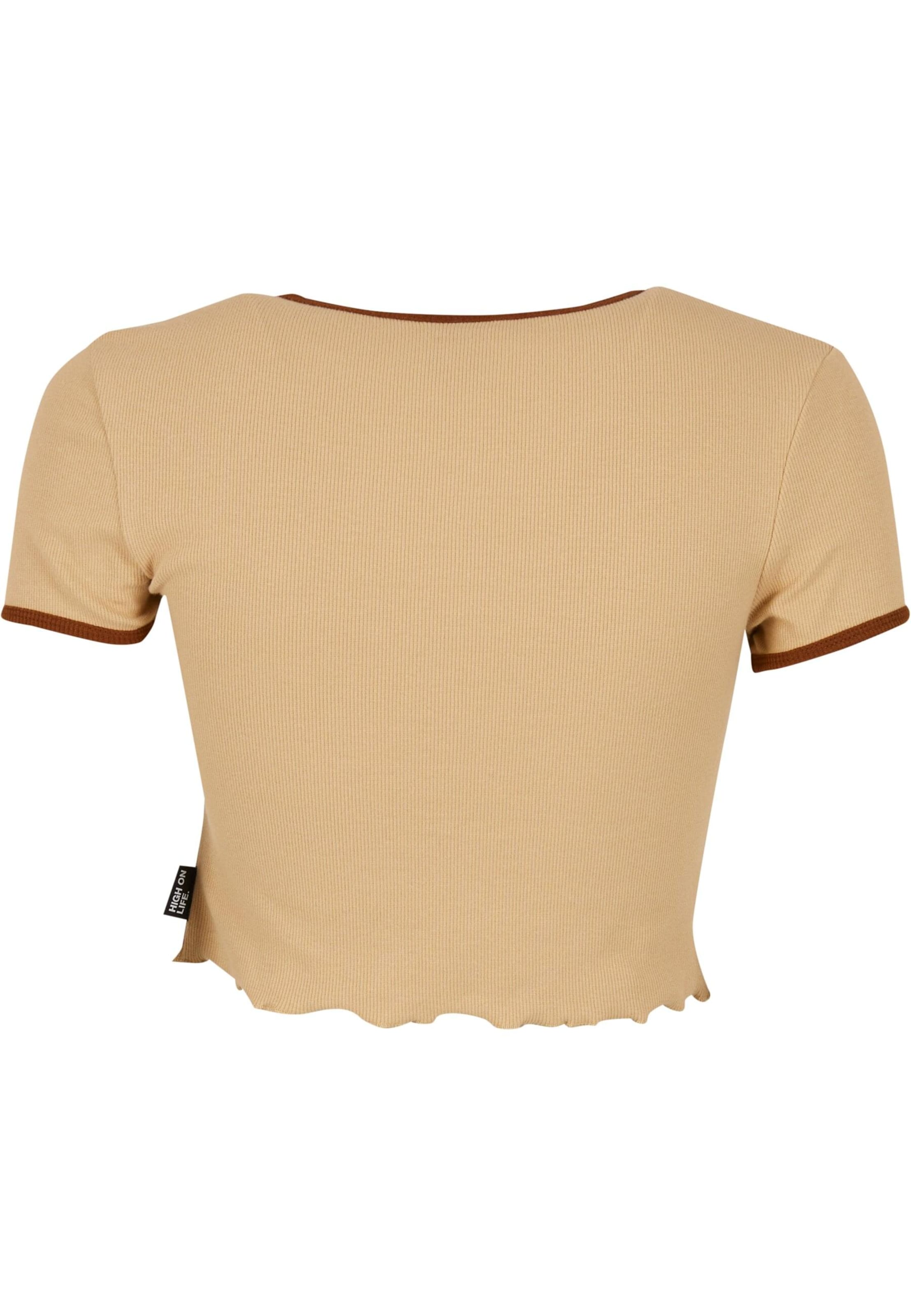 Von Dutch Originals - Camiseta 'Ami' en beige