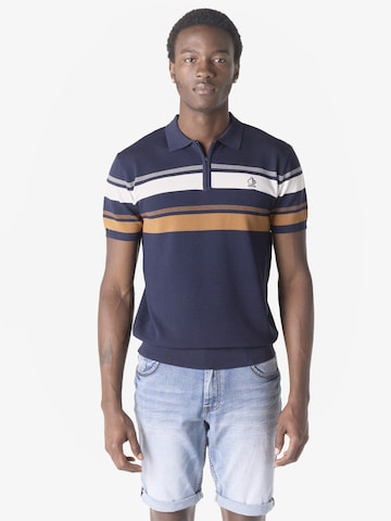 KOROSHI Shirt in Blauw: voorkant