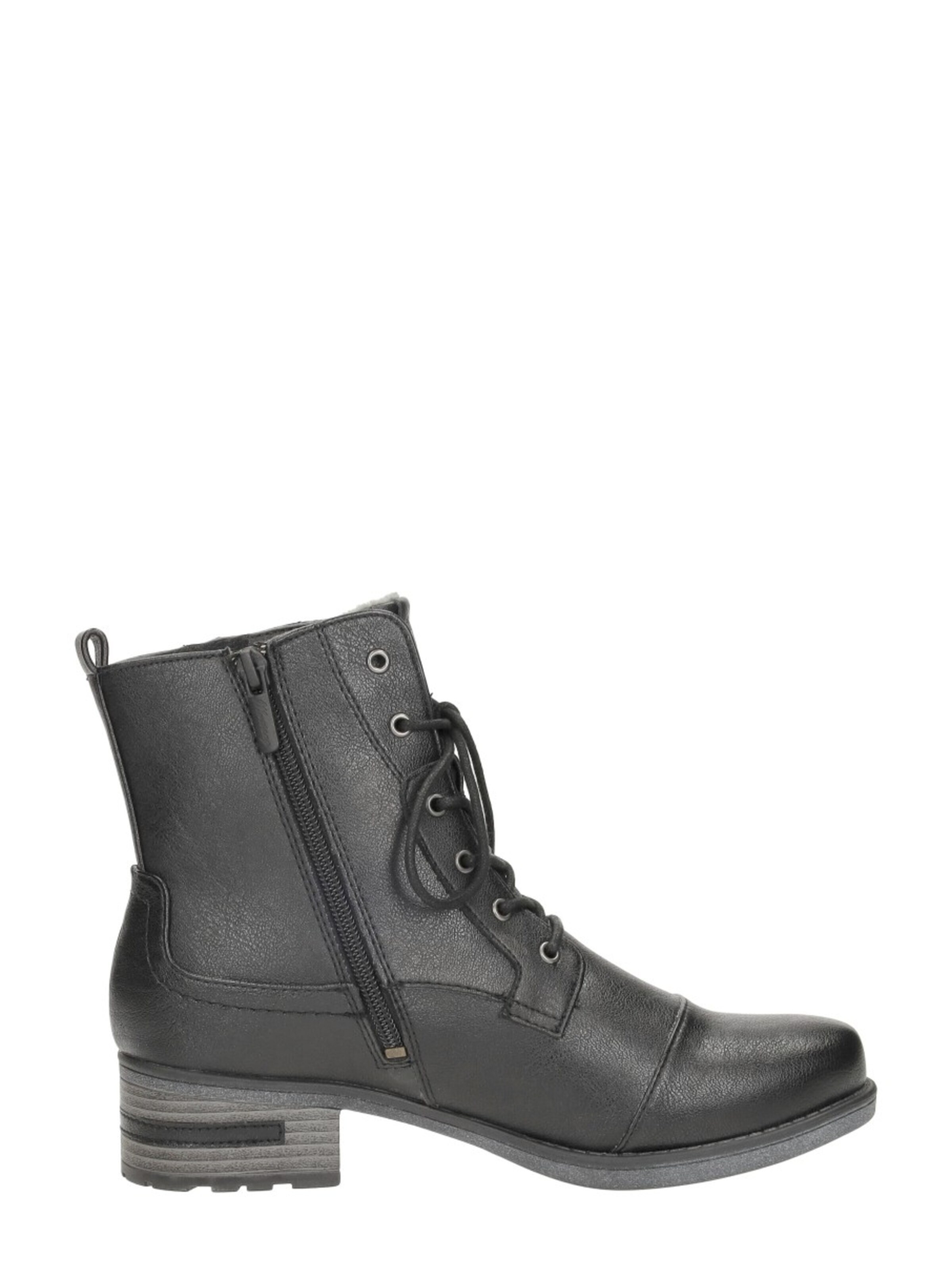 Chaussure à lacets 'Veterschoenen Hoog' MUSTANG en noir