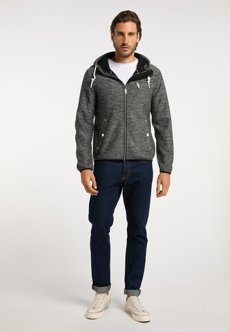 DreiMaster Maritim Fleece Jacket in Grey