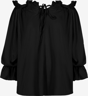 Imily BelaBluza - crna boja: prednji dio