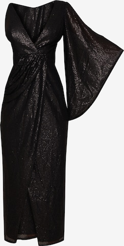 Chi Chi London Evening Dress in Black: front