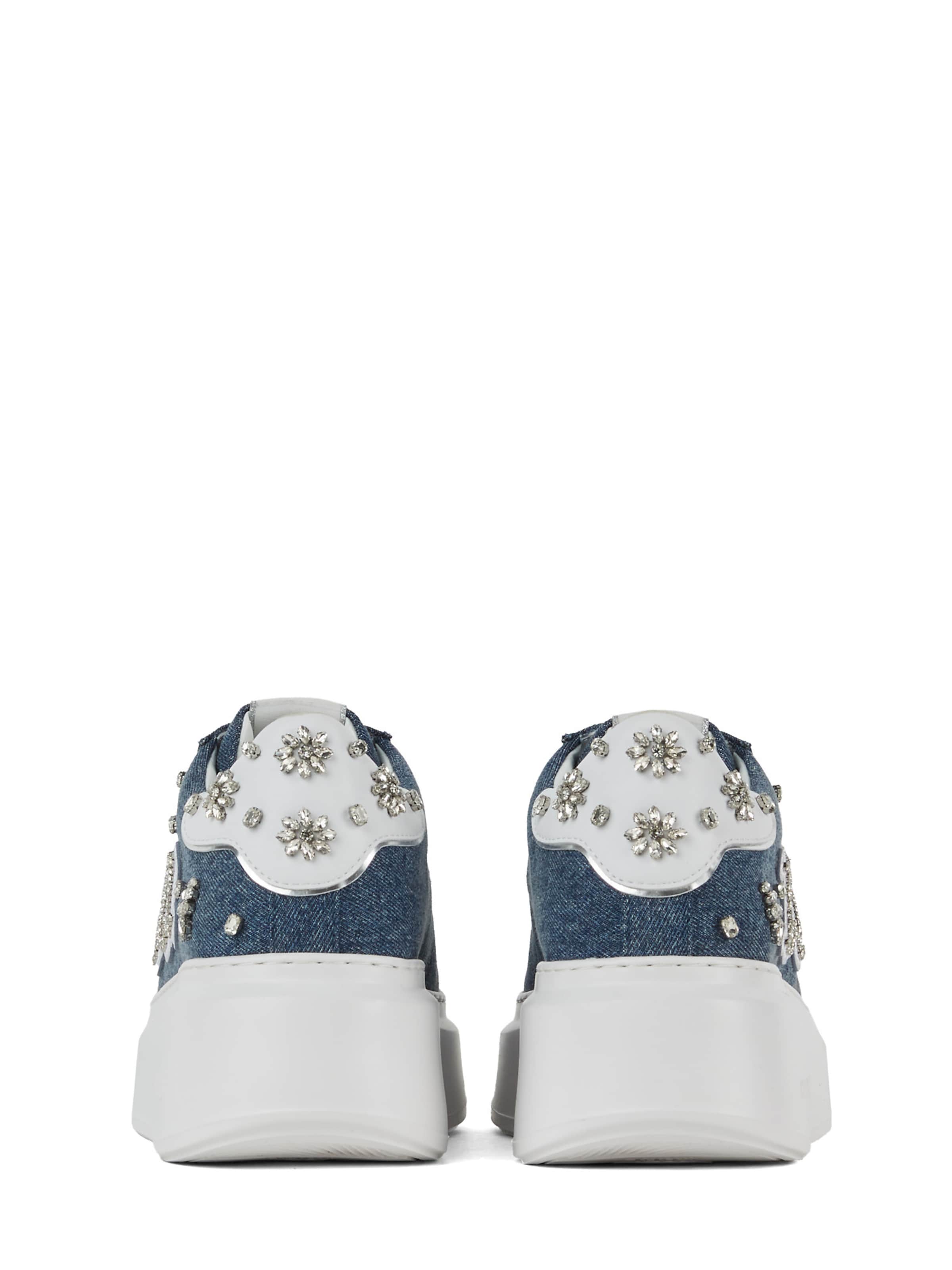 Karl Lagerfeld Rövid szárú sportcipők 'Anakapri' - kék