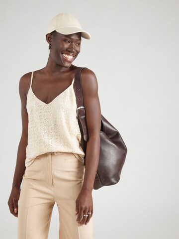 VERO MODA Top 'VMMAYA' in Beige: front
